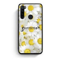 Thumbnail for Xiaomi Redmi Note 8 Summer Daisies Θήκη από τη Smartfits με σχέδιο στο πίσω μέρος και μαύρο περίβλημα | Smartphone case with colorful back and black bezels by Smartfits