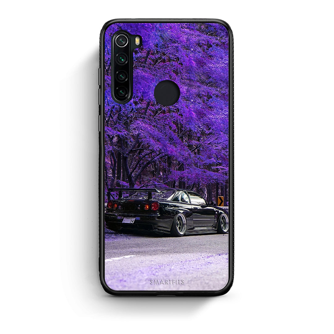 Xiaomi Redmi Note 8 Super Car Θήκη Αγίου Βαλεντίνου από τη Smartfits με σχέδιο στο πίσω μέρος και μαύρο περίβλημα | Smartphone case with colorful back and black bezels by Smartfits