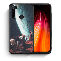 Thumbnail for Θήκη Xiaomi Redmi Note 8 Surreal View από τη Smartfits με σχέδιο στο πίσω μέρος και μαύρο περίβλημα | Xiaomi Redmi Note 8 Surreal View case with colorful back and black bezels