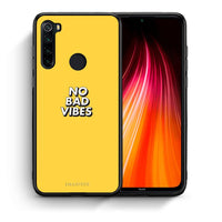 Thumbnail for Θήκη Xiaomi Redmi Note 8 Vibes Text από τη Smartfits με σχέδιο στο πίσω μέρος και μαύρο περίβλημα | Xiaomi Redmi Note 8 Vibes Text case with colorful back and black bezels