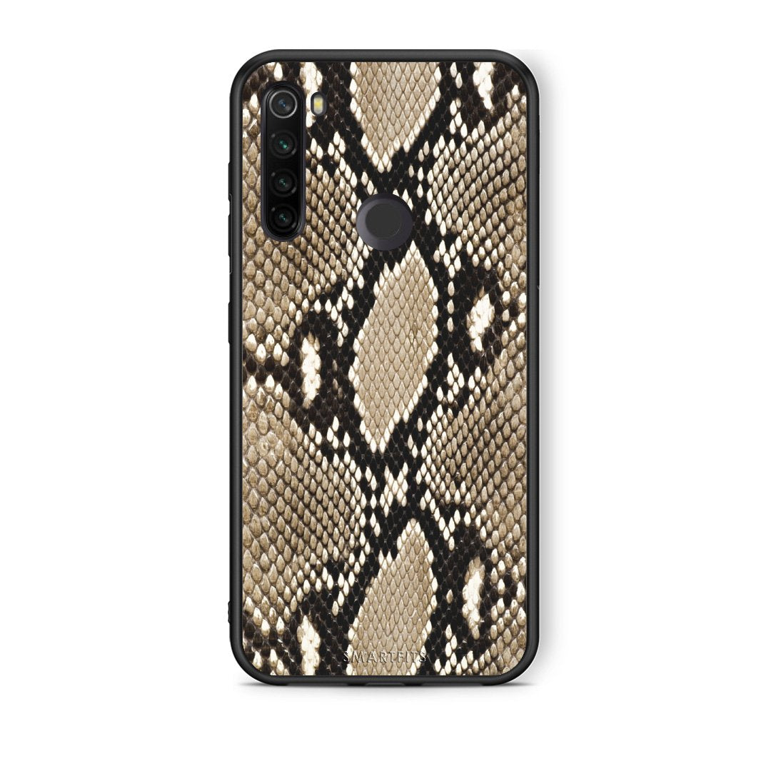 23 - Xiaomi Redmi Note 8T Fashion Snake Animal case, cover, bumper