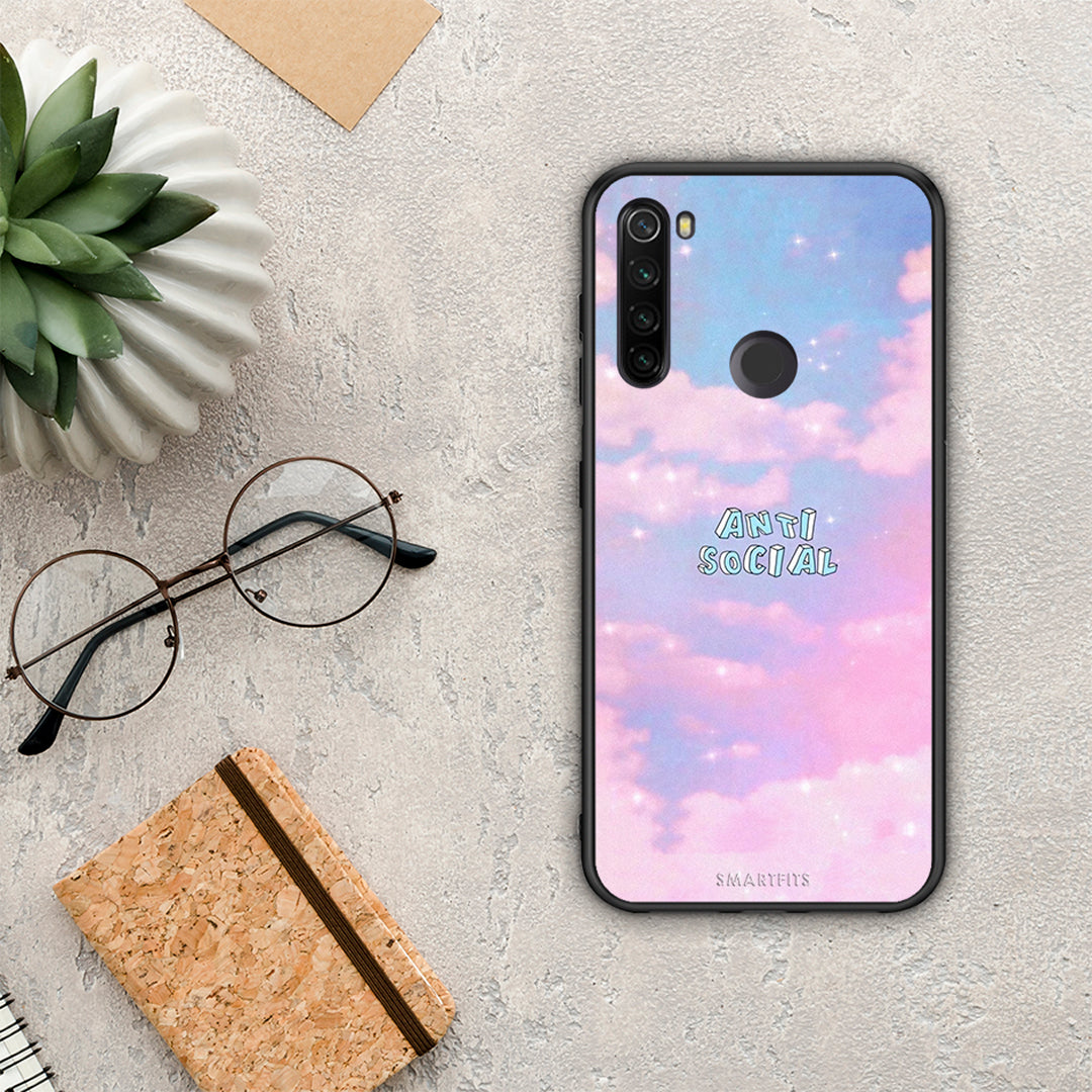 Anti Social - Xiaomi Redmi Note 8T case