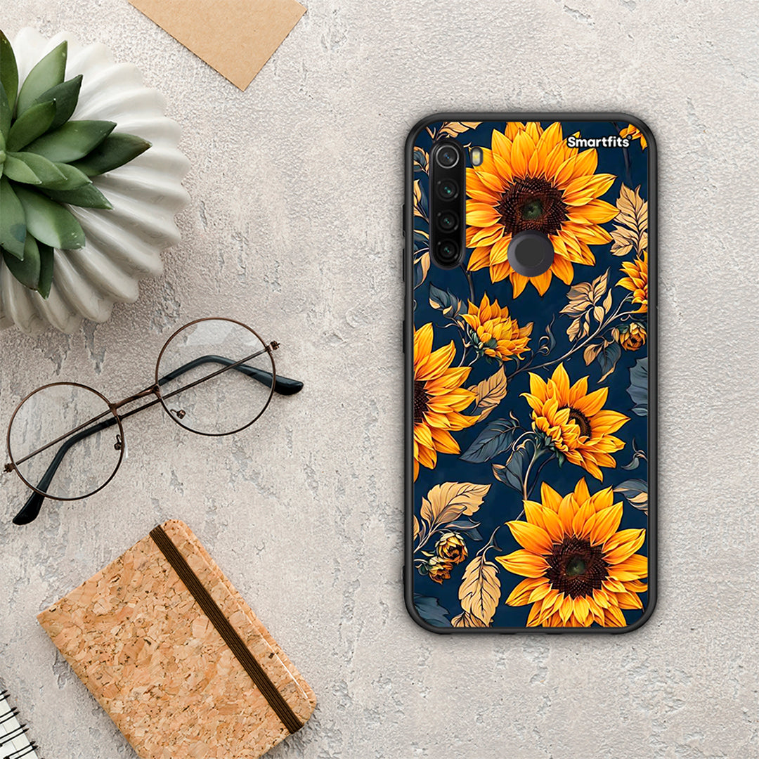 Autumn Sunflowers - Xiaomi Redmi Note 8T case