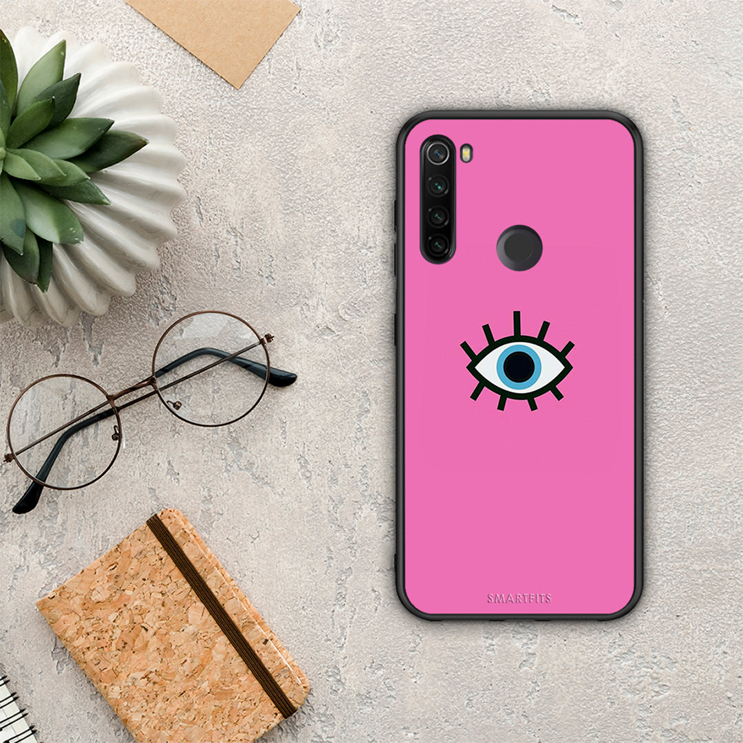 Blue Eye Pink - Xiaomi Redmi Note 8T case