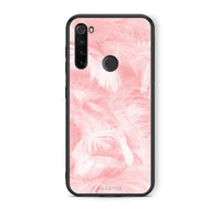Thumbnail for 33 - Xiaomi Redmi Note 8T Pink Feather Boho case, cover, bumper