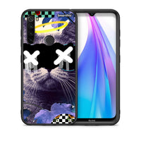 Thumbnail for Θήκη Xiaomi Redmi Note 8T Cat Collage από τη Smartfits με σχέδιο στο πίσω μέρος και μαύρο περίβλημα | Xiaomi Redmi Note 8 Cat Collage case with colorful back and black bezels