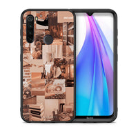 Thumbnail for Θήκη Xiaomi Redmi Note 8T Collage You Can από τη Smartfits με σχέδιο στο πίσω μέρος και μαύρο περίβλημα | Xiaomi Redmi Note 8 Collage You Can case with colorful back and black bezels