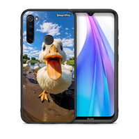 Thumbnail for Θήκη Xiaomi Redmi Note 8T Duck Face από τη Smartfits με σχέδιο στο πίσω μέρος και μαύρο περίβλημα | Xiaomi Redmi Note 8 Duck Face case with colorful back and black bezels