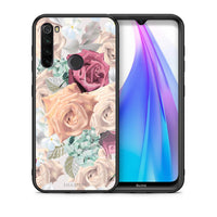 Thumbnail for Θήκη Xiaomi Redmi Note 8T Bouquet Floral από τη Smartfits με σχέδιο στο πίσω μέρος και μαύρο περίβλημα | Xiaomi Redmi Note 8T Bouquet Floral case with colorful back and black bezels