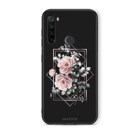 Thumbnail for 4 - Xiaomi Redmi Note 8T Frame Flower case, cover, bumper