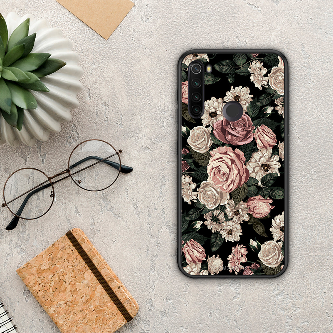 Flower Wild Roses - Xiaomi Redmi Note 8T case