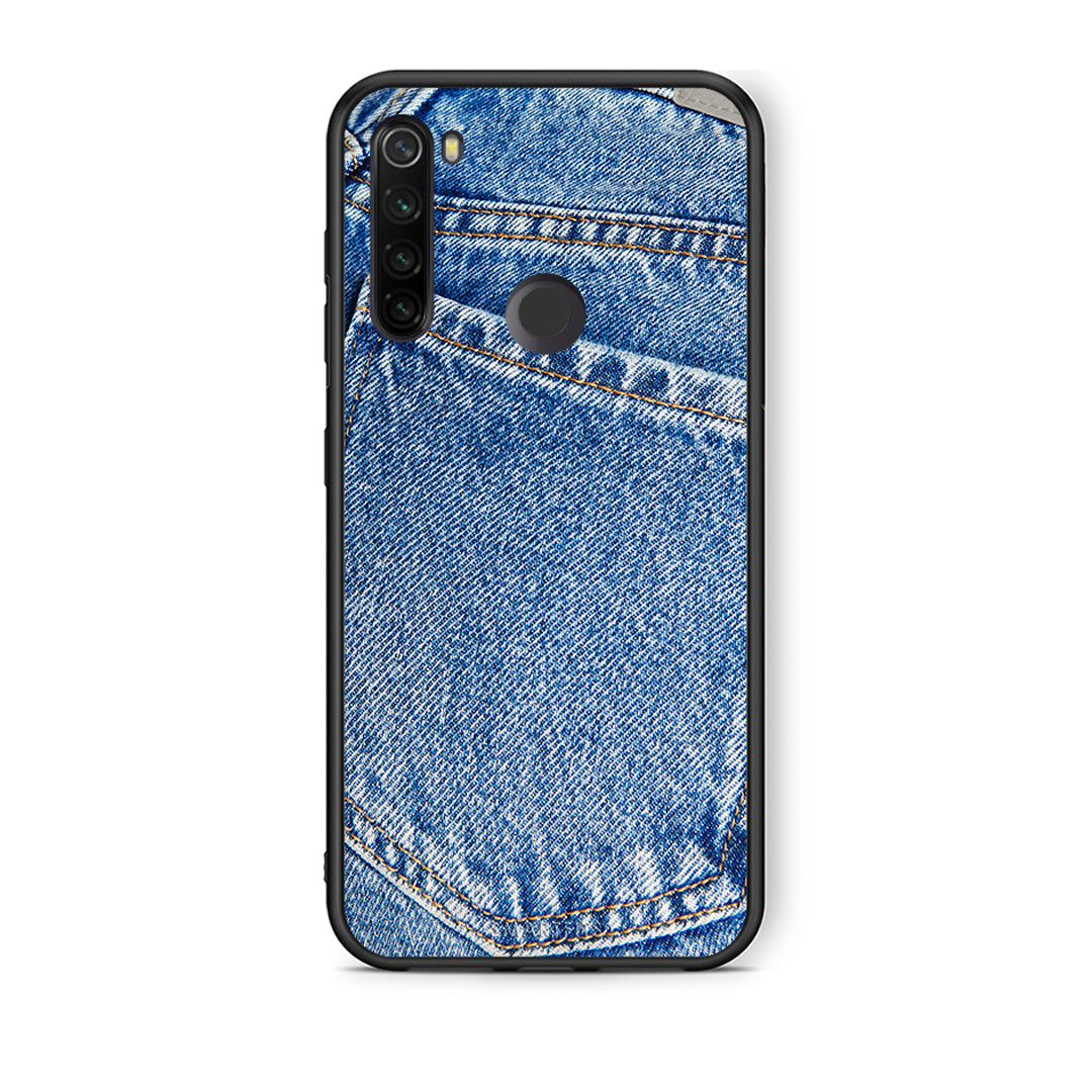 Xiaomi Redmi Note 8T Jeans Pocket θήκη από τη Smartfits με σχέδιο στο πίσω μέρος και μαύρο περίβλημα | Smartphone case with colorful back and black bezels by Smartfits