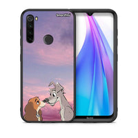 Thumbnail for Θήκη Xiaomi Redmi Note 8T Lady And Tramp από τη Smartfits με σχέδιο στο πίσω μέρος και μαύρο περίβλημα | Xiaomi Redmi Note 8 Lady And Tramp case with colorful back and black bezels