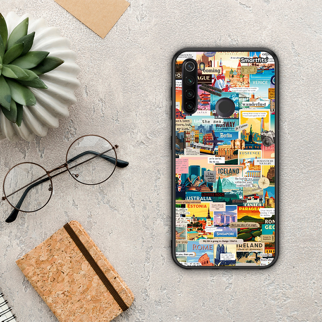 Live to Travel - Xiaomi Redmi Note 8T case