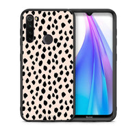 Thumbnail for Θήκη Xiaomi Redmi Note 8T New Polka Dots από τη Smartfits με σχέδιο στο πίσω μέρος και μαύρο περίβλημα | Xiaomi Redmi Note 8 New Polka Dots case with colorful back and black bezels