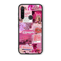 Thumbnail for Xiaomi Redmi Note 8T Pink Love Θήκη Αγίου Βαλεντίνου από τη Smartfits με σχέδιο στο πίσω μέρος και μαύρο περίβλημα | Smartphone case with colorful back and black bezels by Smartfits