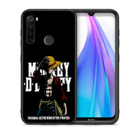 Thumbnail for Θήκη Xiaomi Redmi Note 8T Pirate King από τη Smartfits με σχέδιο στο πίσω μέρος και μαύρο περίβλημα | Xiaomi Redmi Note 8 Pirate King case with colorful back and black bezels