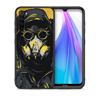 Thumbnail for Θήκη Xiaomi Redmi Note 8T Mask PopArt από τη Smartfits με σχέδιο στο πίσω μέρος και μαύρο περίβλημα | Xiaomi Redmi Note 8T Mask PopArt case with colorful back and black bezels