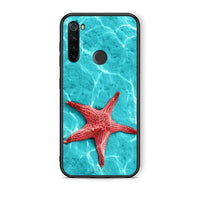 Thumbnail for Xiaomi Redmi Note 8T Red Starfish Θήκη από τη Smartfits με σχέδιο στο πίσω μέρος και μαύρο περίβλημα | Smartphone case with colorful back and black bezels by Smartfits