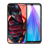 Thumbnail for Θήκη Xiaomi Redmi Note 8T Spider Hand από τη Smartfits με σχέδιο στο πίσω μέρος και μαύρο περίβλημα | Xiaomi Redmi Note 8 Spider Hand case with colorful back and black bezels