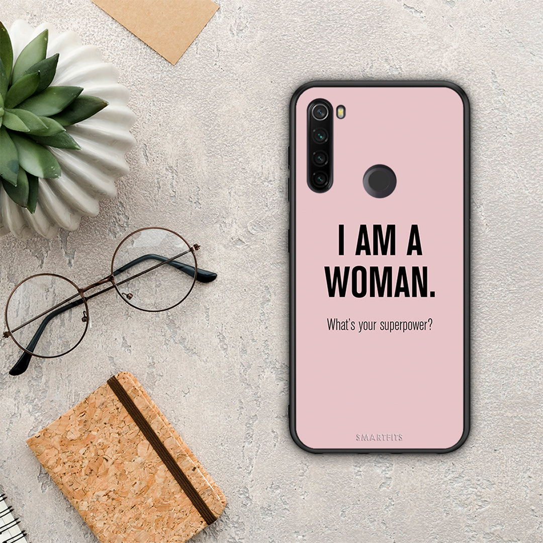 Superpower Woman - Xiaomi Redmi Note 8T case