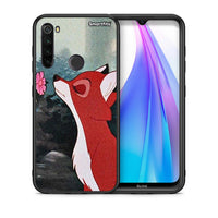 Thumbnail for Θήκη Xiaomi Redmi Note 8T Tod And Vixey Love 2 από τη Smartfits με σχέδιο στο πίσω μέρος και μαύρο περίβλημα | Xiaomi Redmi Note 8 Tod And Vixey Love 2 case with colorful back and black bezels