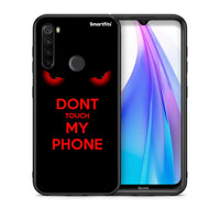 Thumbnail for Θήκη Xiaomi Redmi Note 8T Touch My Phone από τη Smartfits με σχέδιο στο πίσω μέρος και μαύρο περίβλημα | Xiaomi Redmi Note 8 Touch My Phone case with colorful back and black bezels