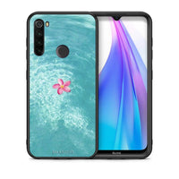 Thumbnail for Θήκη Xiaomi Redmi Note 8T Water Flower από τη Smartfits με σχέδιο στο πίσω μέρος και μαύρο περίβλημα | Xiaomi Redmi Note 8 Water Flower case with colorful back and black bezels