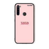 Thumbnail for Xiaomi Redmi Note 8T XOXO Love θήκη από τη Smartfits με σχέδιο στο πίσω μέρος και μαύρο περίβλημα | Smartphone case with colorful back and black bezels by Smartfits