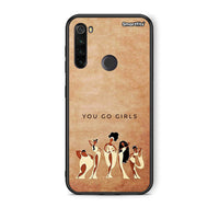 Thumbnail for Xiaomi Redmi Note 8T You Go Girl θήκη από τη Smartfits με σχέδιο στο πίσω μέρος και μαύρο περίβλημα | Smartphone case with colorful back and black bezels by Smartfits