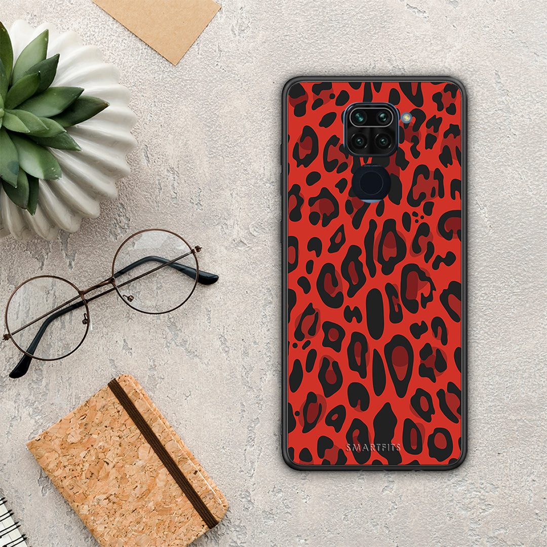 Animal Red Leopard - Xiaomi Redmi Note 9 case