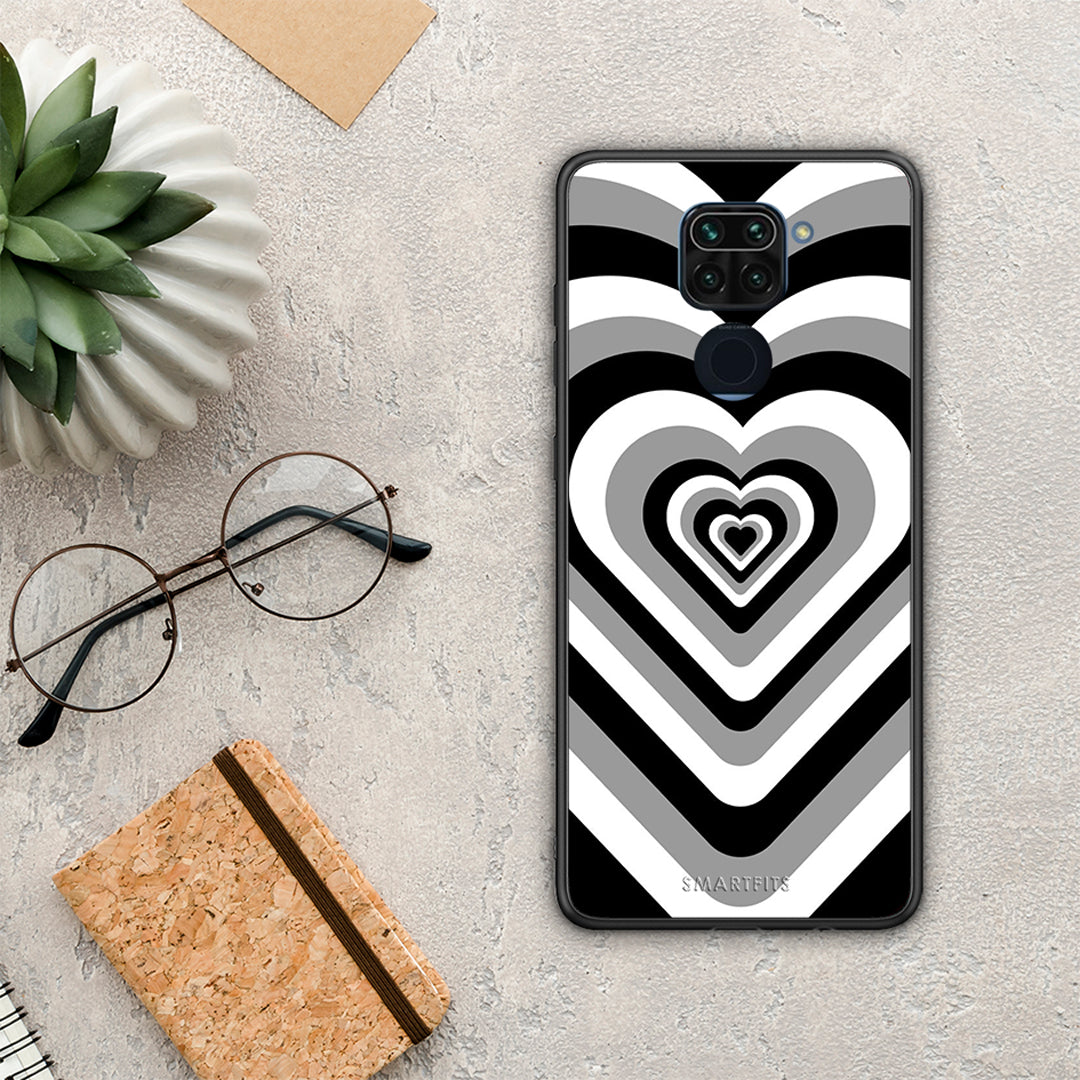 Black Hearts - Xiaomi Redmi Note 9 case