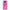 Θήκη Xiaomi Redmi Note 9 Blue Eye Pink από τη Smartfits με σχέδιο στο πίσω μέρος και μαύρο περίβλημα | Xiaomi Redmi Note 9 Blue Eye Pink case with colorful back and black bezels