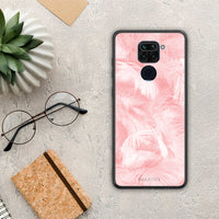 Thumbnail for Boho Pink Feather - Xiaomi Redmi Note 9 case