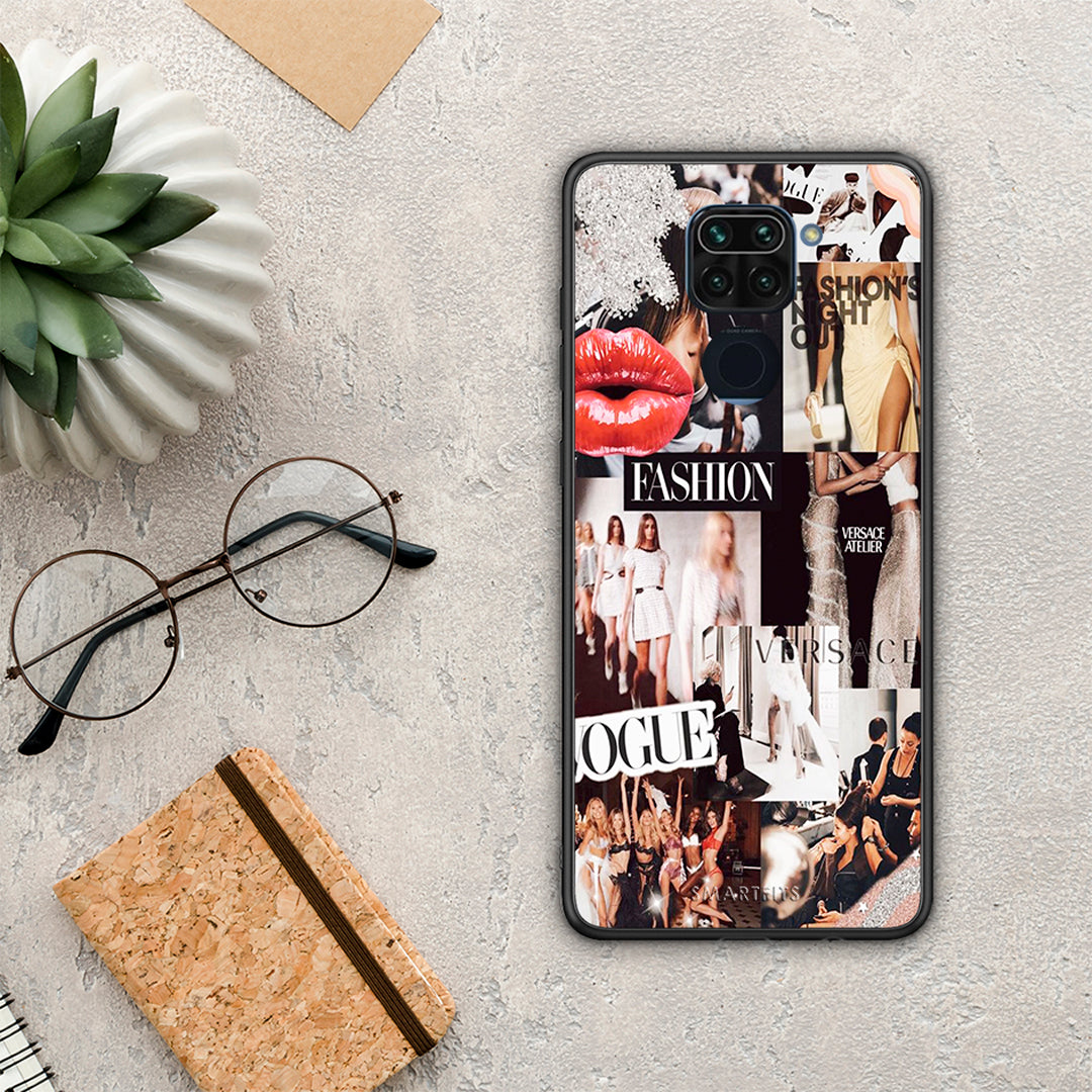 Collage Fashion - Xiaomi Redmi Note 9 case