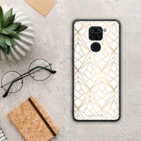 Thumbnail for Geometric Luxury White - Xiaomi Redmi Note 9 Case