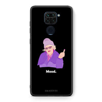 Thumbnail for Θήκη Xiaomi Redmi Note 9 Grandma Mood Black από τη Smartfits με σχέδιο στο πίσω μέρος και μαύρο περίβλημα | Xiaomi Redmi Note 9 Grandma Mood Black case with colorful back and black bezels