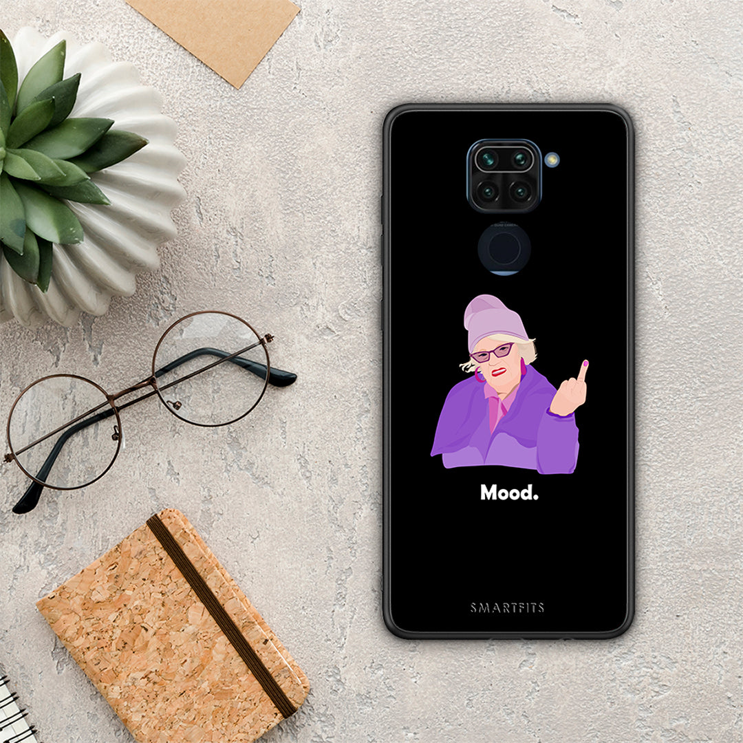 Grandma Mood Black - Xiaomi Redmi Note 9 case