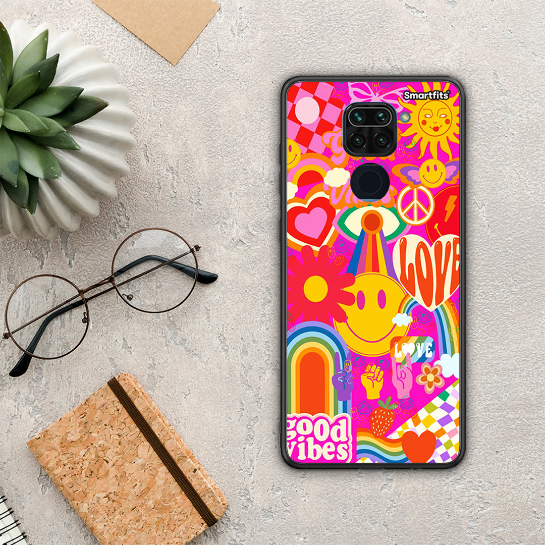 Hippie Love - Xiaomi Redmi Note 9 case