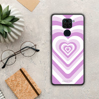 Thumbnail for Lilac Hearts - Xiaomi Redmi Note 9 case