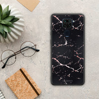 Thumbnail for Marble Black Rosegold - Xiaomi Redmi Note 9 case