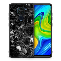 Thumbnail for Θήκη Xiaomi Redmi Note 9 Male Marble από τη Smartfits με σχέδιο στο πίσω μέρος και μαύρο περίβλημα | Xiaomi Redmi Note 9 Male Marble case with colorful back and black bezels