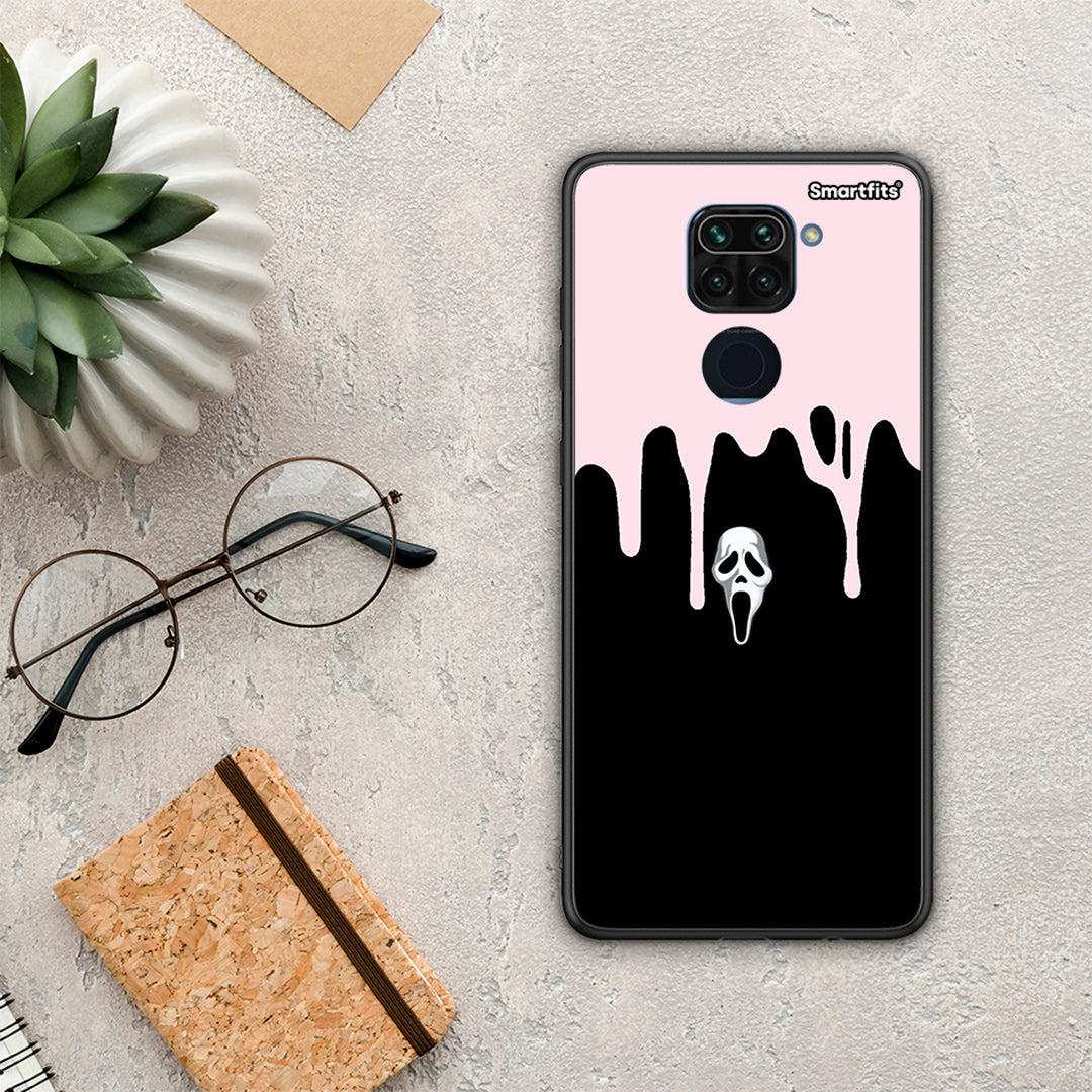 Melting Halloween Mask - Xiaomi Redmi Note 9 case