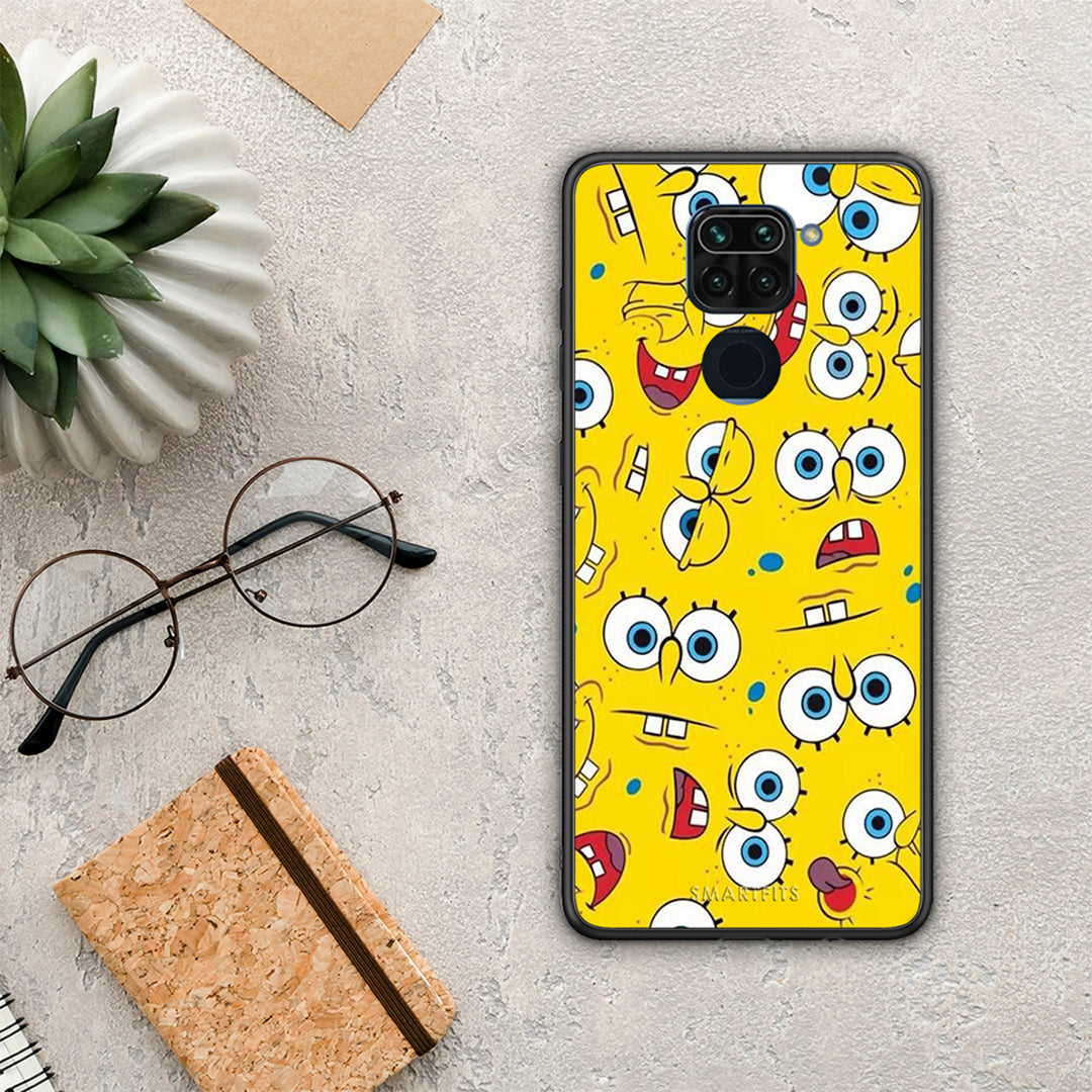 PopArt Sponge - Xiaomi Redmi Note 9 case