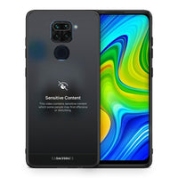 Thumbnail for Θήκη Xiaomi Redmi Note 9 Sensitive Content από τη Smartfits με σχέδιο στο πίσω μέρος και μαύρο περίβλημα | Xiaomi Redmi Note 9 Sensitive Content case with colorful back and black bezels