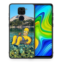 Thumbnail for Θήκη Xiaomi Redmi Note 9 Summer Happiness από τη Smartfits με σχέδιο στο πίσω μέρος και μαύρο περίβλημα | Xiaomi Redmi Note 9 Summer Happiness case with colorful back and black bezels