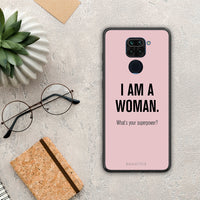 Thumbnail for Superpower Woman - Xiaomi Redmi Note 9 case