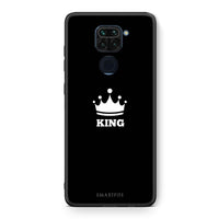 Thumbnail for Θήκη Xiaomi Redmi Note 9 King Valentine από τη Smartfits με σχέδιο στο πίσω μέρος και μαύρο περίβλημα | Xiaomi Redmi Note 9 King Valentine case with colorful back and black bezels