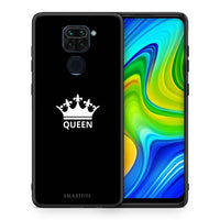 Thumbnail for Θήκη Xiaomi Redmi Note 9 Queen Valentine από τη Smartfits με σχέδιο στο πίσω μέρος και μαύρο περίβλημα | Xiaomi Redmi Note 9 Queen Valentine case with colorful back and black bezels