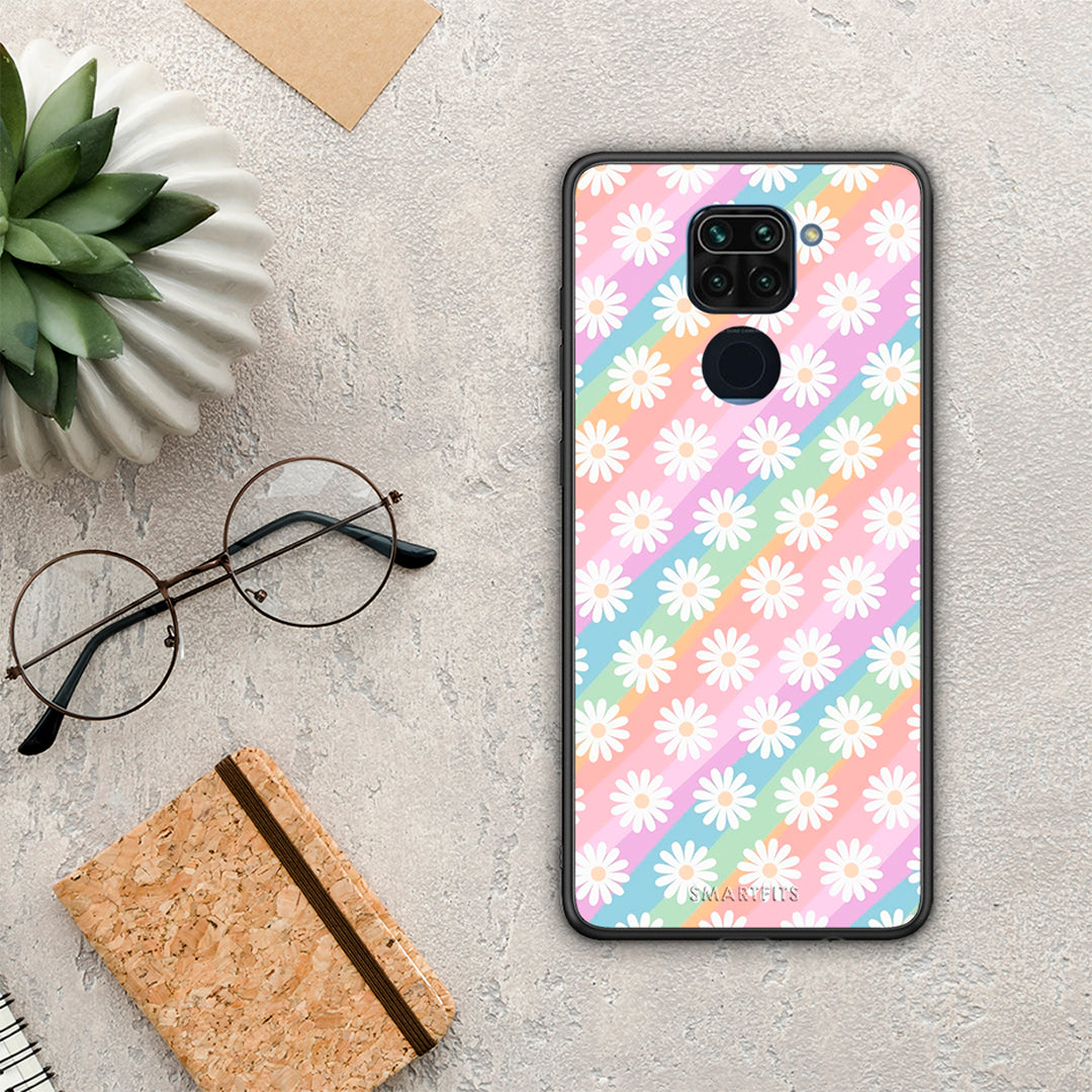 White Daisies - Xiaomi Redmi Note 9 case